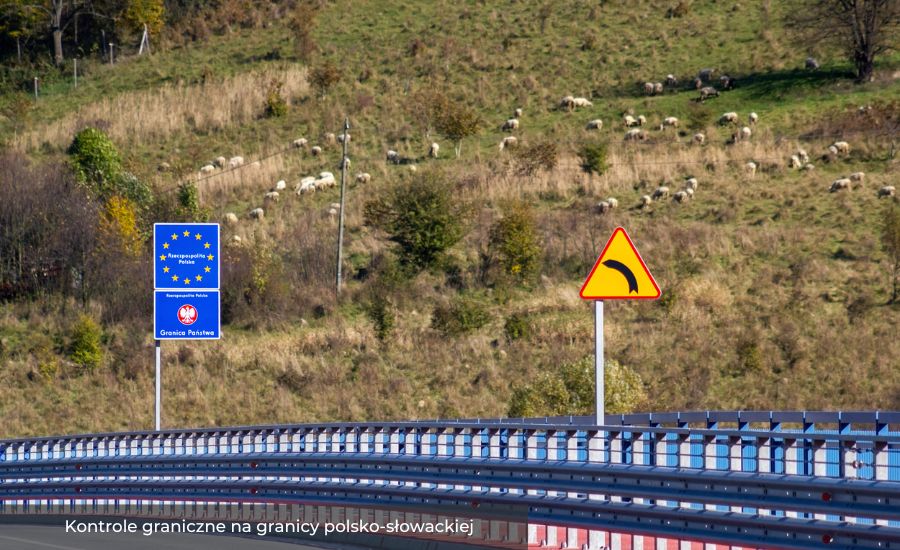 Do 1 lutego 2024 r. zostają przedłużone tymczasowe kontrole graniczne na granicy polsko-słowackiej