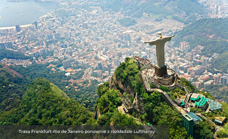 Trasa Frankfurt-Rio de Janeiro ponownie z rozkładzie Lufthansy
