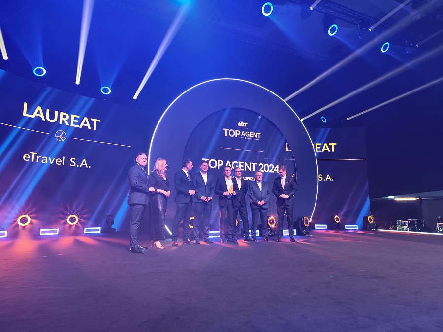 eTravel S.A. po raz szósty z rzędu z nagrodą TOP AGENT od PLL LOT
