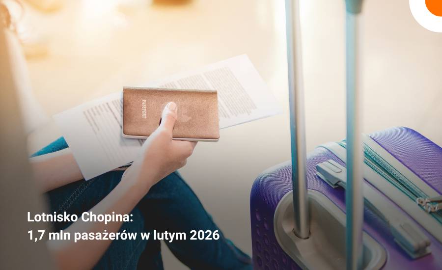Lotnisko Chopina: prawie 1,7 mln pasażer&oacute;w w lutym i pierwszy rekord dobowy w 2026 roku