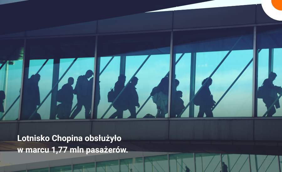 Lotnisko Chopina rośnie mimo zakłóceń na Bliskim Wschodzie