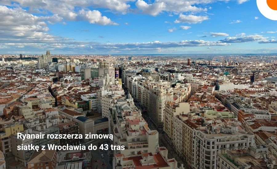 Ryanair expands Wrocław winter network to 43 routes