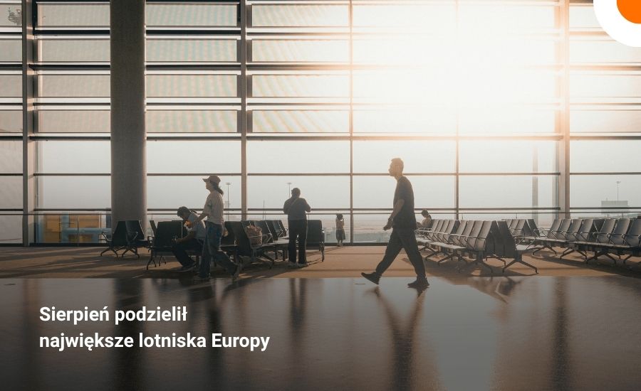 Sierpień podzielił największe lotniska Europy