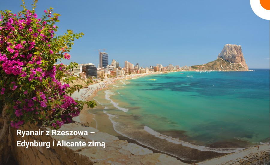 Nowe zimowe loty z Rzeszowa. Ryanair otwiera trasę do Edynburga i Alicante