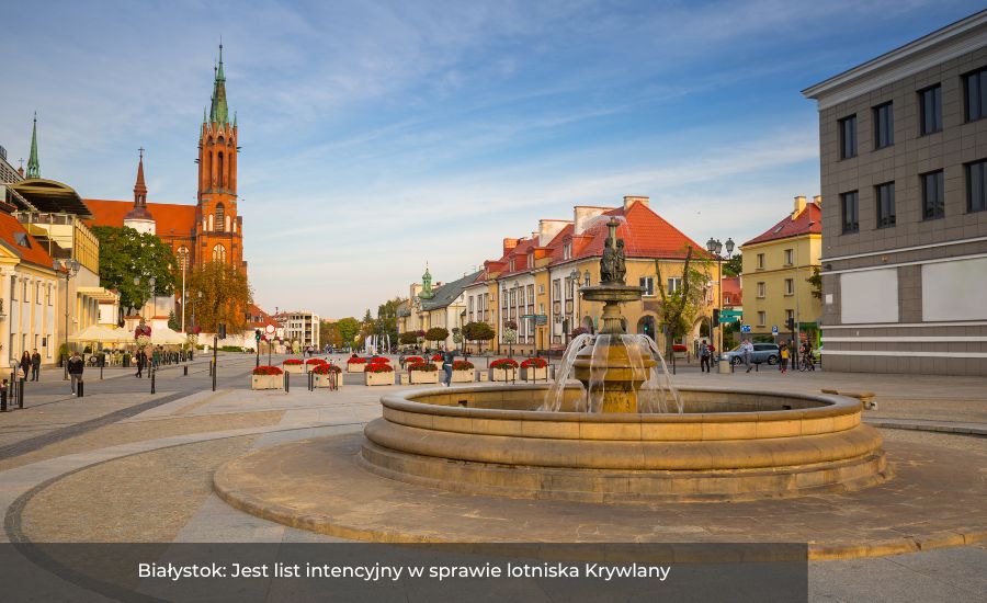 Białystok: Jest list intencyjny w sprawie lotniska Krywlan