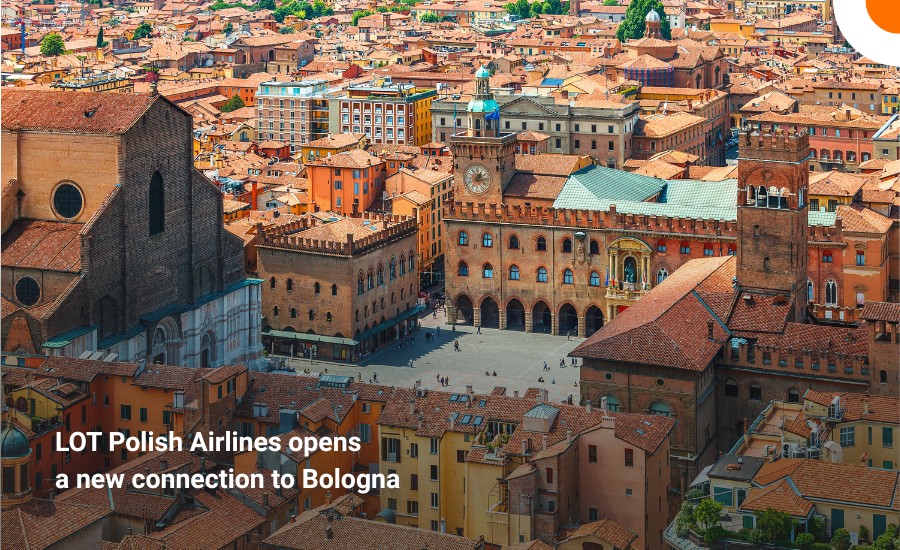 LOT Polish Airlines launches new route to Bologna