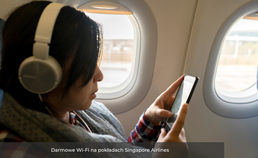 Darmowe Wi-Fi na pokładach Singapore Airlines