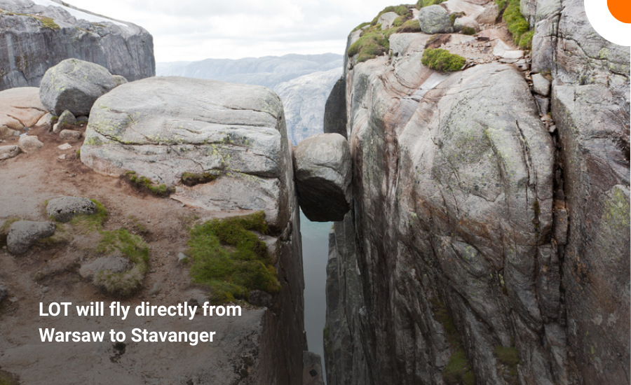 LOT launches new Warsaw&ndash;Stavanger route