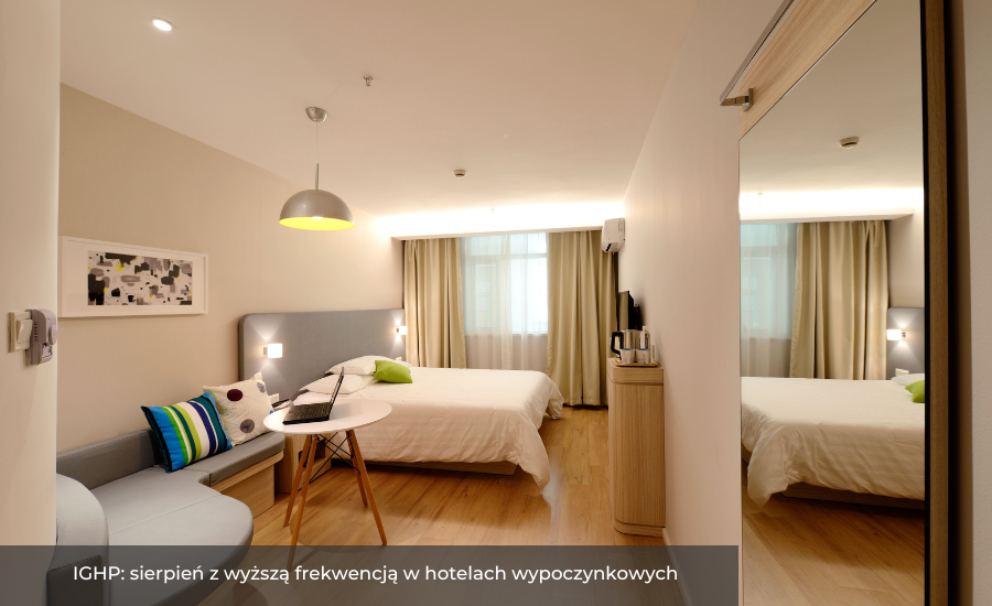 IGHP: sierpień z wyższą frekwencją w hotelach wypoczynkowych 
