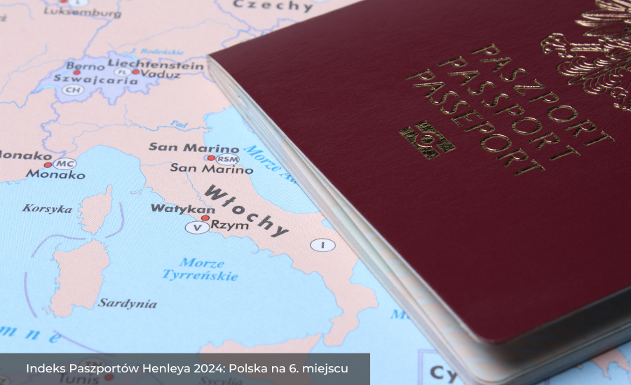 Indeks Paszportów Henleya 2024: Polska na 6. miejscu