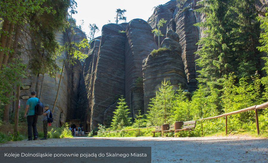 Koleje Dolnośląskie ponownie pojadą do Skalnego Miasta