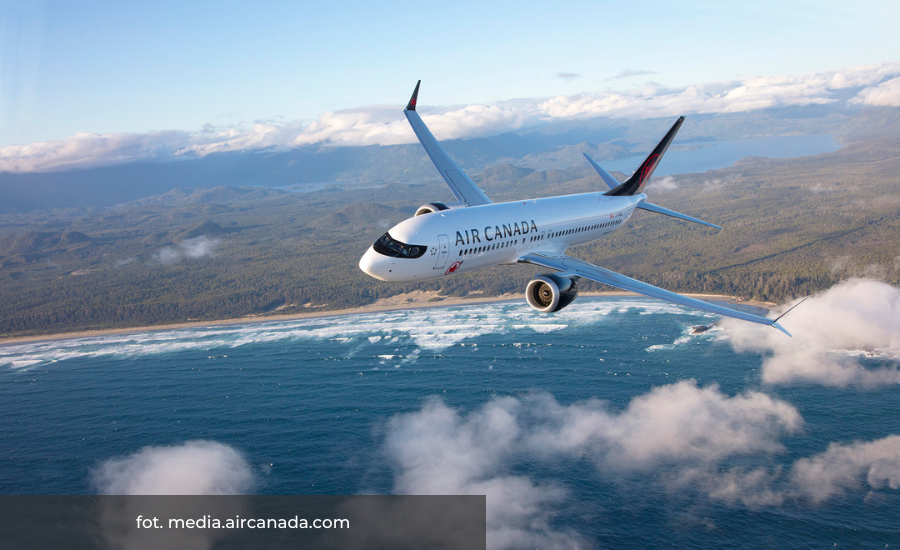 Linie Air Canada przewiozły ponad 9 mln pasażerów w drugim kwartale