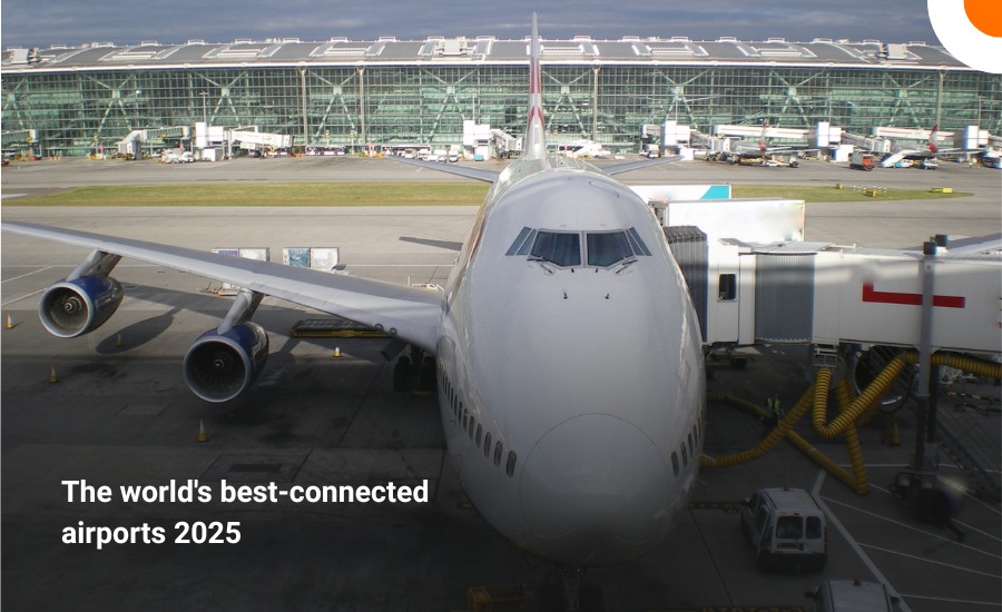 Najlepiej skomunikowane lotniska świata 2025. Heathrow znów na szczycie