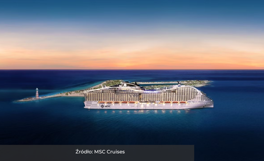 Nowy wycieczkowiec MSC Cruises jest już gotowy do przyjęcia gości, a debiut nastąpi w ciągu dwóch lat.