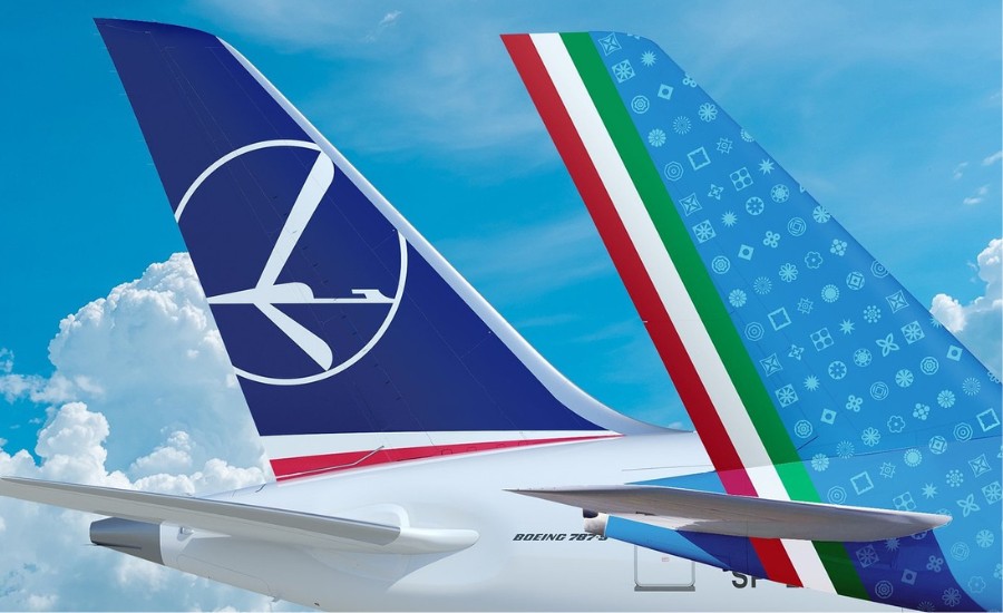 PLL LOT i ITA Airways zacieśniają współpracę 