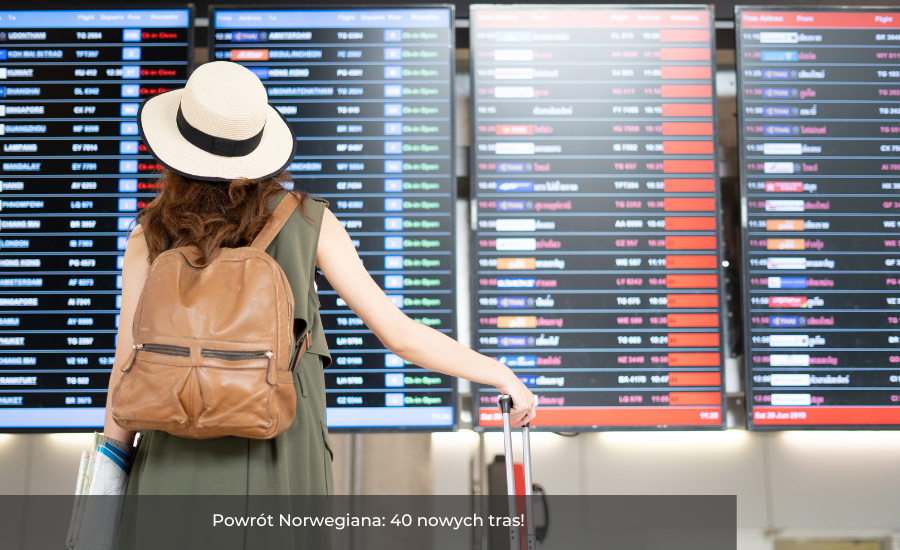 Powrót Norwegiana: 40 nowych tras!