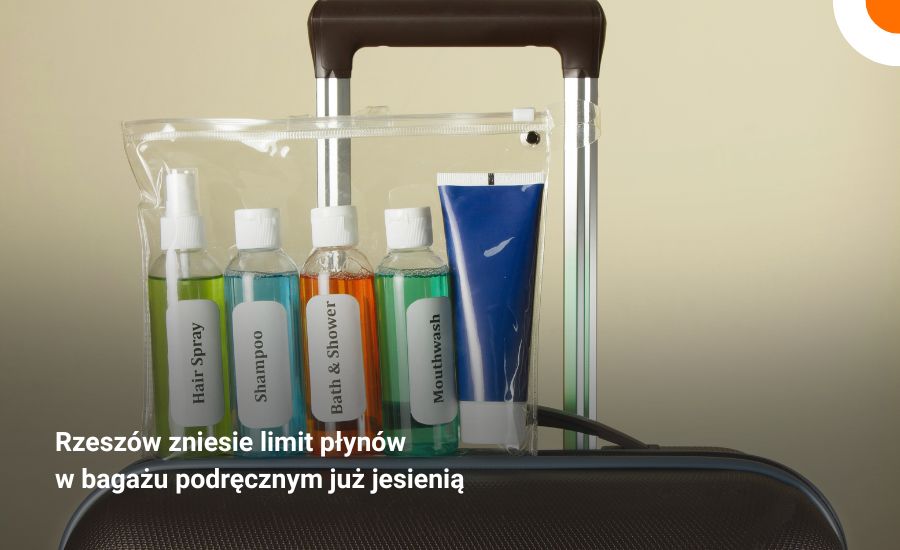 Rzesz&oacute;w zniesie limit płyn&oacute;w w bagażu podręcznym. Nowe skanery 3D już w drodze