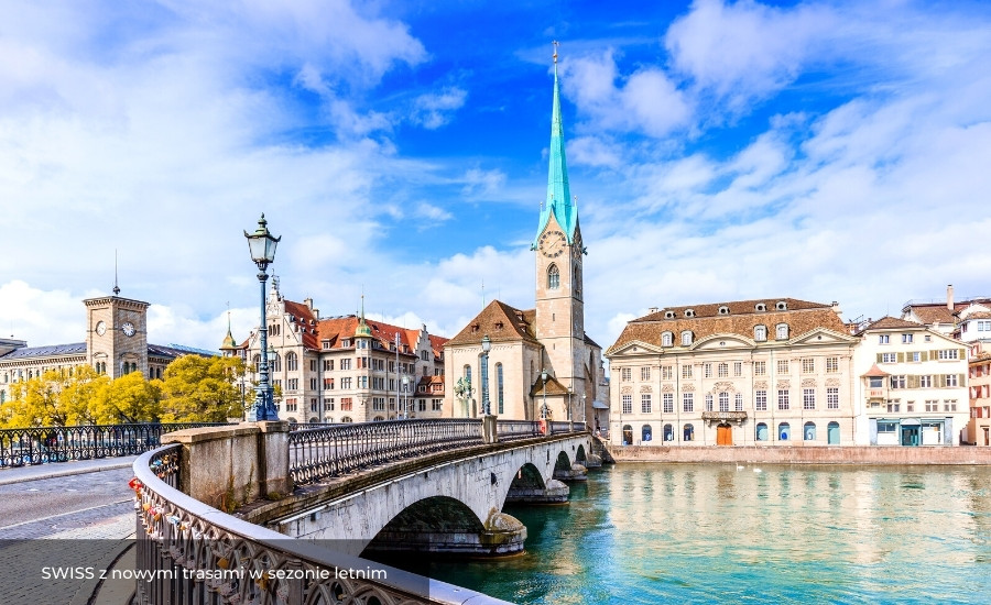 SWISS z nowymi trasami w sezonie letnim