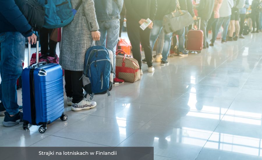 Strajki na lotniskach w Finlandii