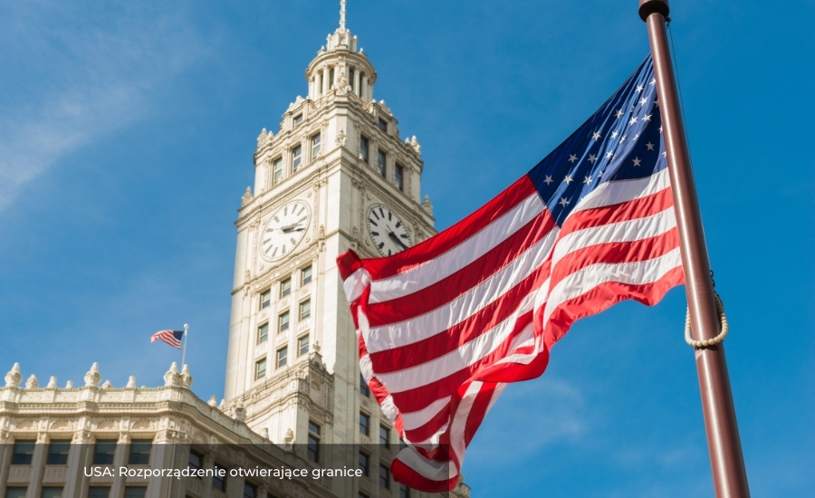 USA Rozporządzenie otwierające granice 