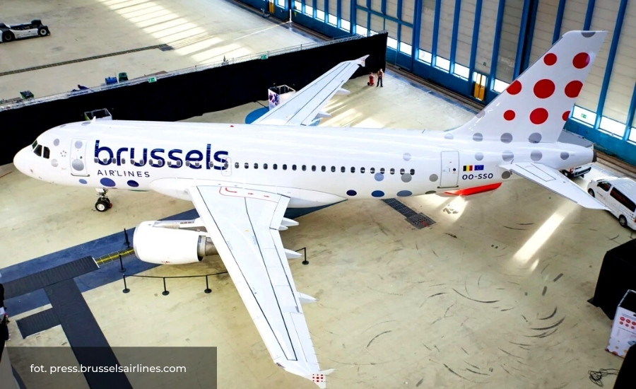 Zmiana identyfikacji wizualnej Brussels Airlines