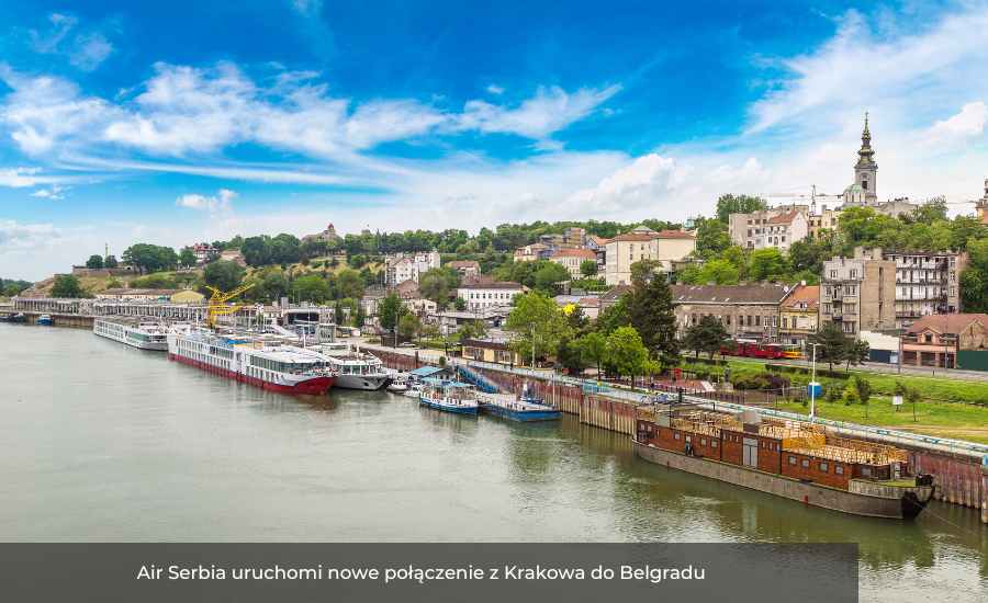 Air Serbia uruchomi nowe połączenie z Krakowa do Belgradu