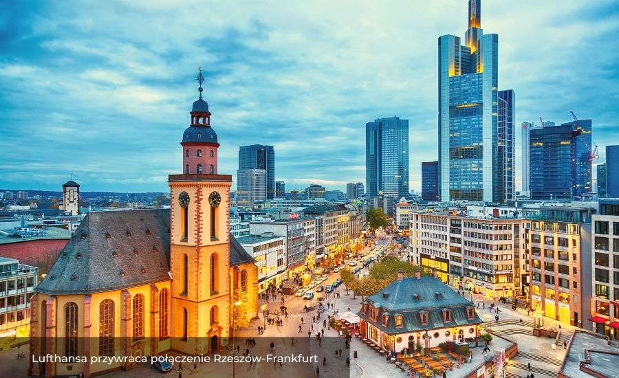 Lufthansa wznawia połączenia na trasie Rzeszów — Frankfurt