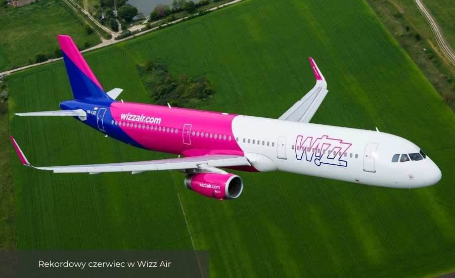Rekordowy czerwiec w Wizz Air